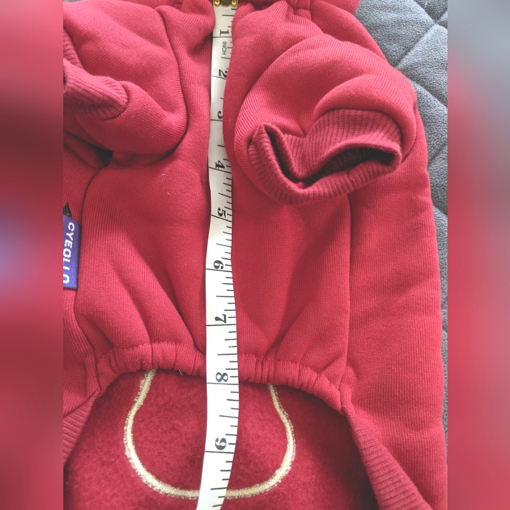 Cyeollo Dog Christmas Hoodie - Picture 5 of 7